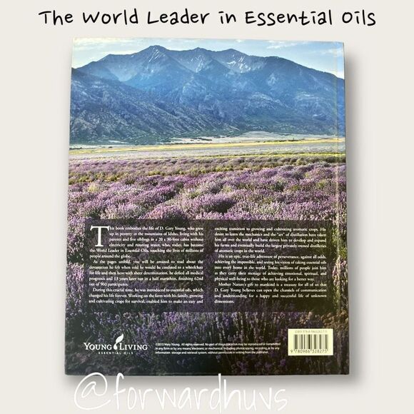 D. Gary Young World Leader In Essential Oils Hardcover Book - Picture 3 of 9
